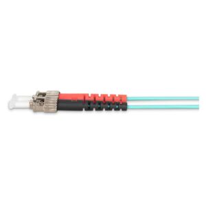 Kabllo për Rrjet Optik DIGITUS LWL ST → ST / 1.00m / Multimode Duplex OM3 8