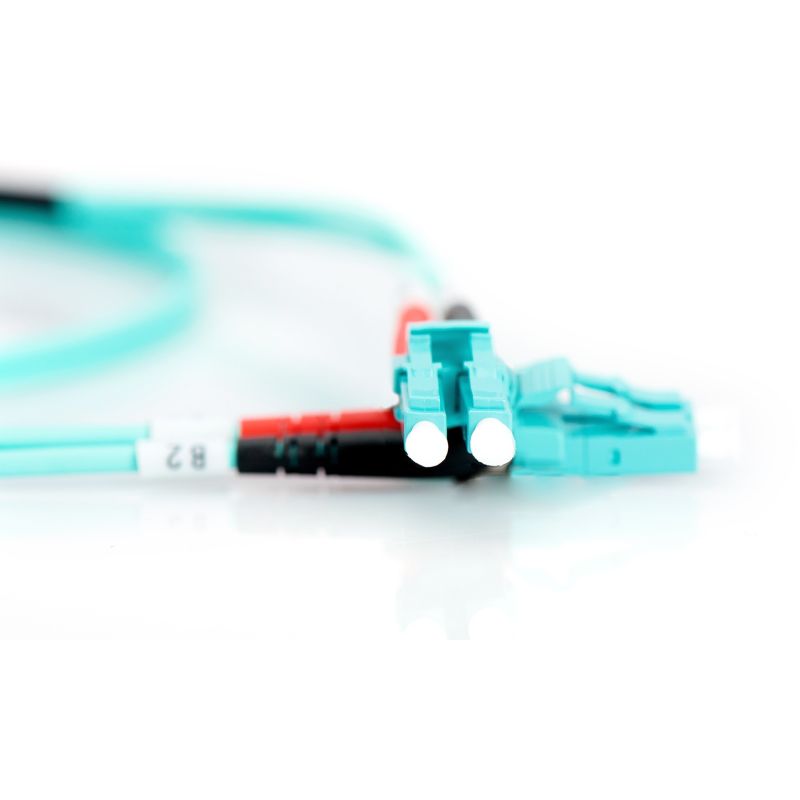 Kabllo për Rrjet DIGITUS LWL Patch LC–LC 1.00m Multimode Duplex OM3 - Figura 2