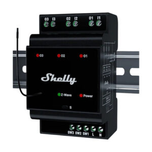 Smart Relay Home Automation Device – Shelly "Wave" DIN Pro 3-Relay 3x16A Z-Wave