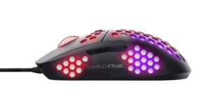 Maus Gaming Trust GXT960 / 200-10.000 DPI / 100 IPS / LED / Grafite i lehtë
