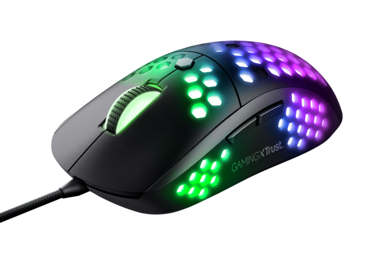 Maus Gaming Trust GXT960 / 200-10.000 DPI / 100 IPS / LED / Grafite i lehtë