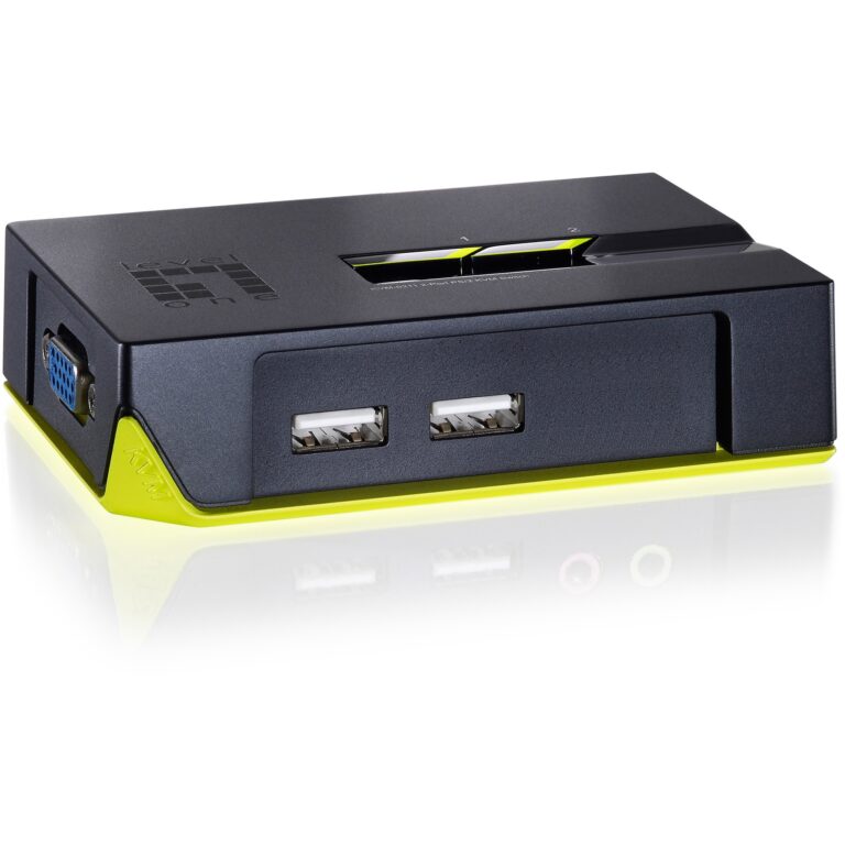 LevelOne KVM Switch / 2-Port USB