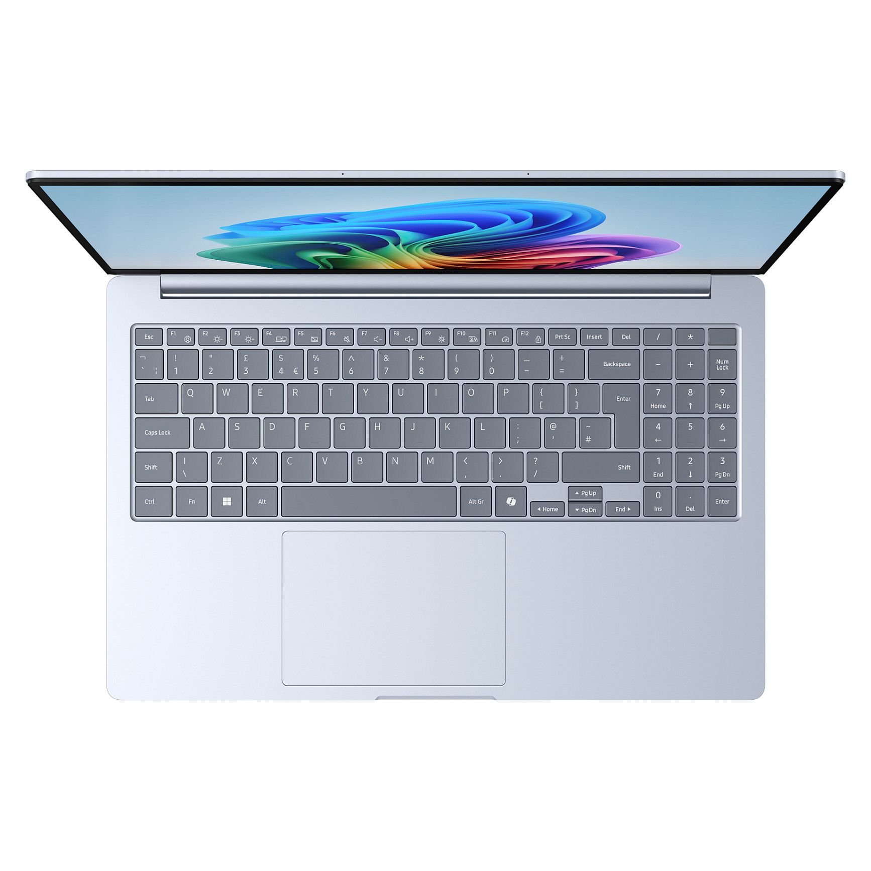Laptop Samsung Galaxy Book4 Edge / X1P-42-100 / 16GB LPDDR5x / 256GB / 15.6" Full HD LED / Qualcomm Adreno GPU - Blu e hapur - Figura 2