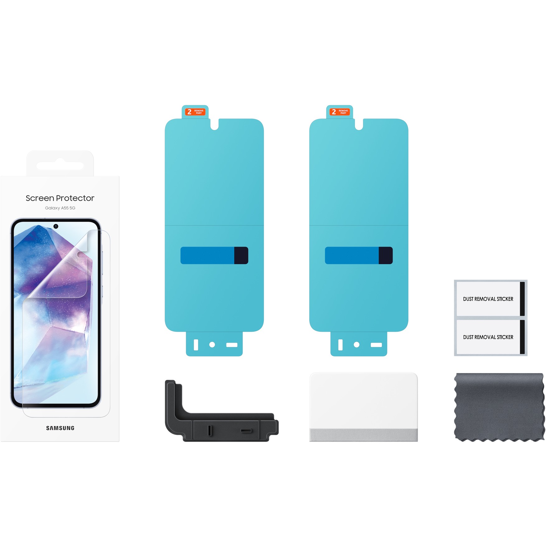 Aksesorë për telefon Samsung Screen Protector Galaxy A55 – Transparente - Figura 2