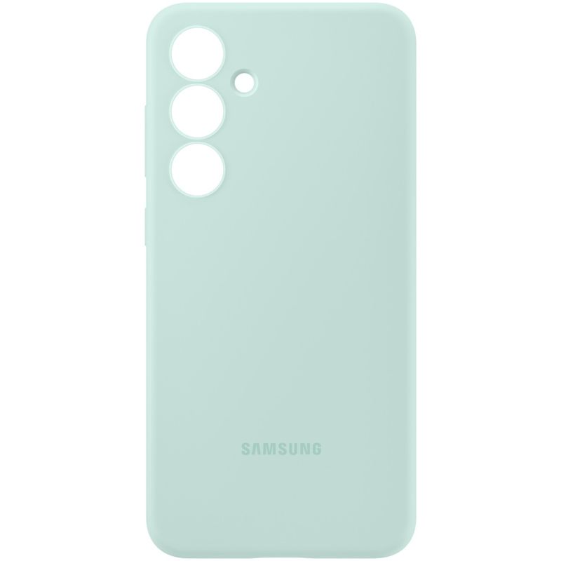 Aksesorë për telefon Samsung Silicone Case Galaxy S24 FE – Gjelbër e hapur - Figura 3