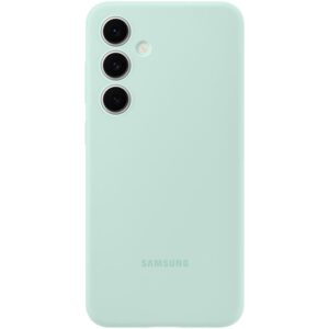 Aksesorë për telefon Samsung Silicone Case Galaxy S24 FE – Gjelbër e hapur