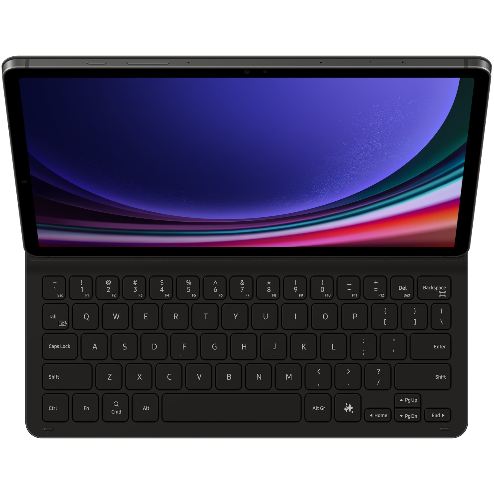 Aksesorë për tablet Samsung Galaxy Tab S9 / S9 FE / Slim Book Cover Keyboard - Zezë - Figura 4