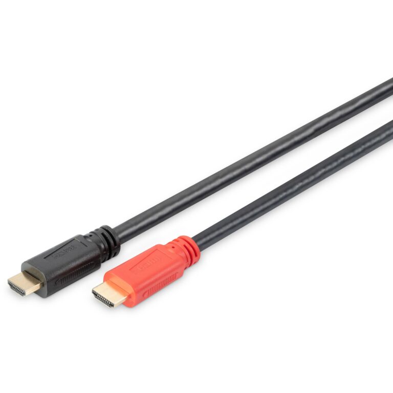 DIGITUS HDMI Anschlusskabel Ethernet.Verstärker.20m.schwarz