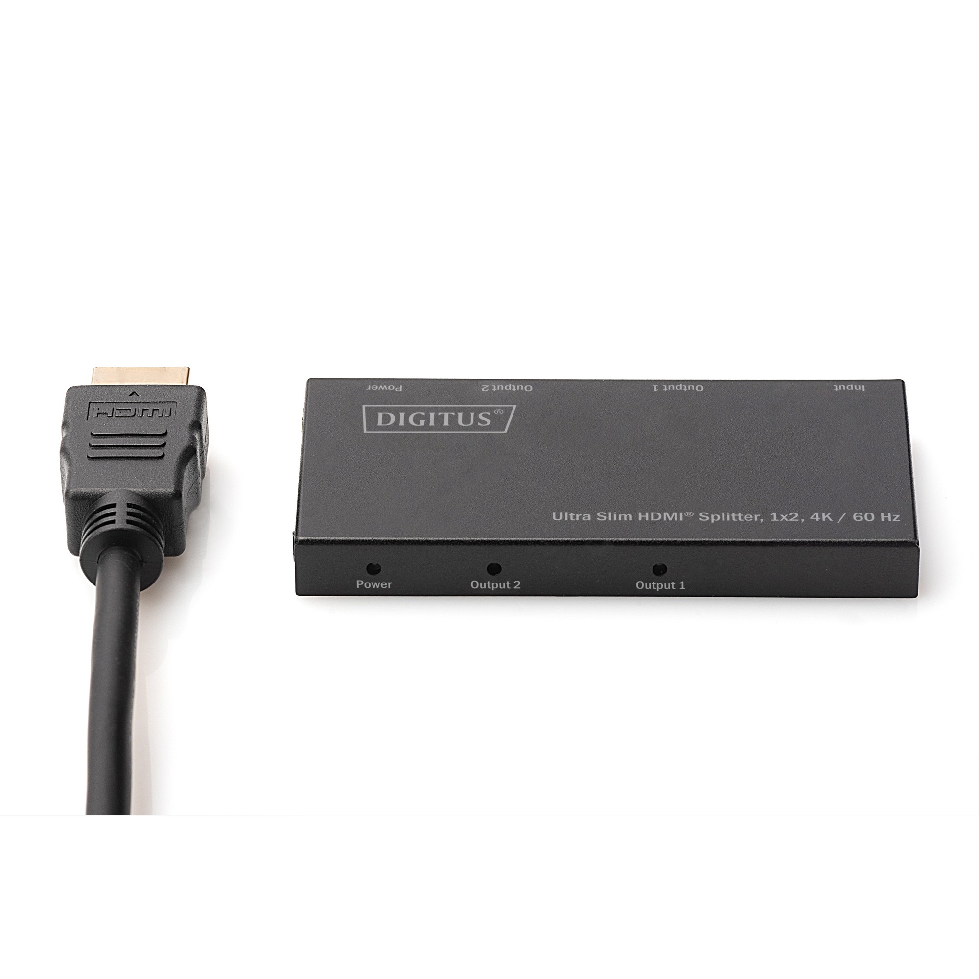 Kabllo HDMI Splitter DIGITUS Ultra Slim / 1x2 / 4K 60Hz - Figura 3