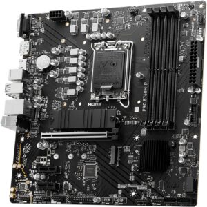 Pllakë Amë MB Intel 1700 MSI PRO B760M-P mATX