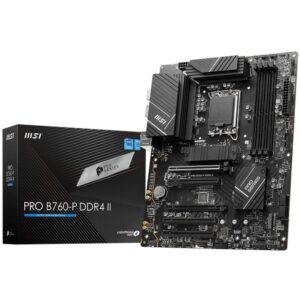 Pllakë Amë MB Intel MSI PRO B760-P II / Intel Socket 1700 / DDR4 / ATX