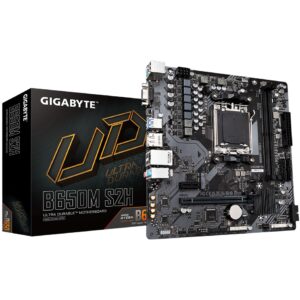 Pllakë Amë MB AMD Gigabyte B650M S2H (B650.AM5.mATX.DDR5)
