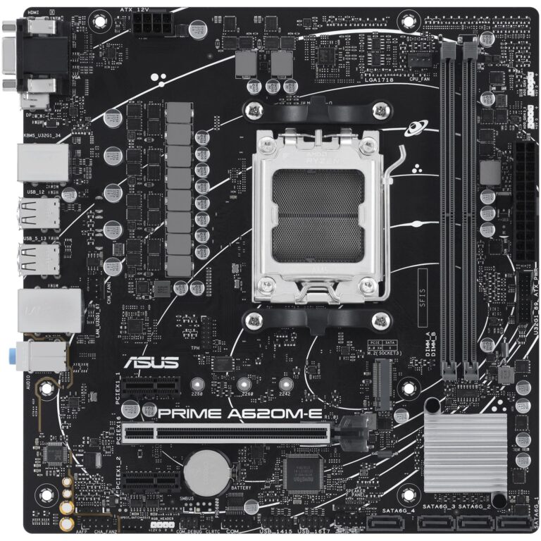 Pllakë Amë MB AMD ASUS PRIME A620M-E-CSM / AMD Socket AM5 / DDR5 / mATX