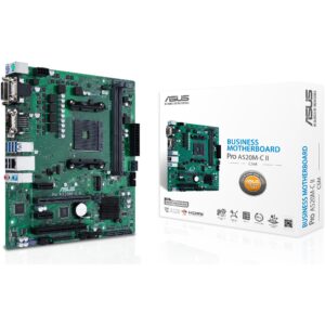 Pllakë Amë MB AMD AM4 ASUS PRO A520M-C II/CSM mATX D4