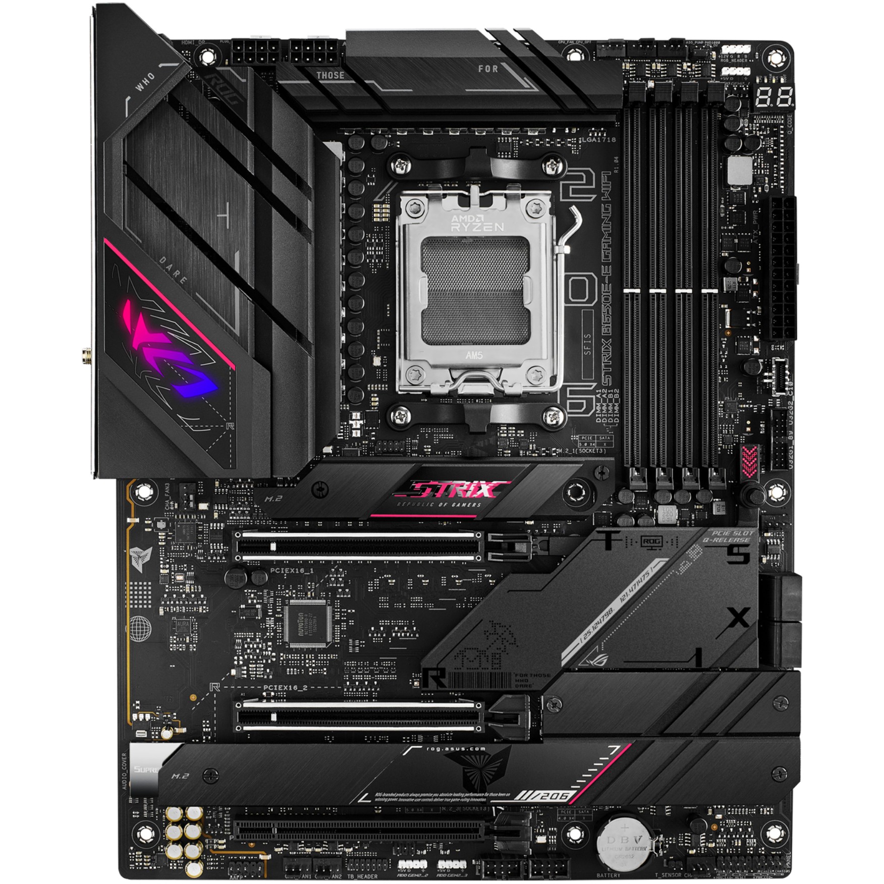 Pllakë Amë MB AMD AM5 ASUS ROG STRIX B650E-E GAMING ATX