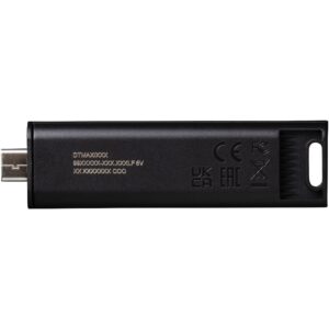USB Flash Drive STICK 256GB USB-C 3.2 Kingston DataTraveler Max Black