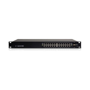 Ubiquiti EdgeSwitch ES-24-250W 24-Port Gigabit PoE+ Managed Switch me 2x SFP Rackmount 8