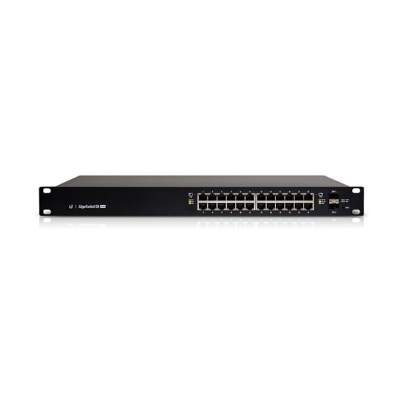 Ubiquiti EdgeSwitch ES-24-250W 24-Port Gigabit PoE+ Managed Switch me 2x SFP Rackmount 3