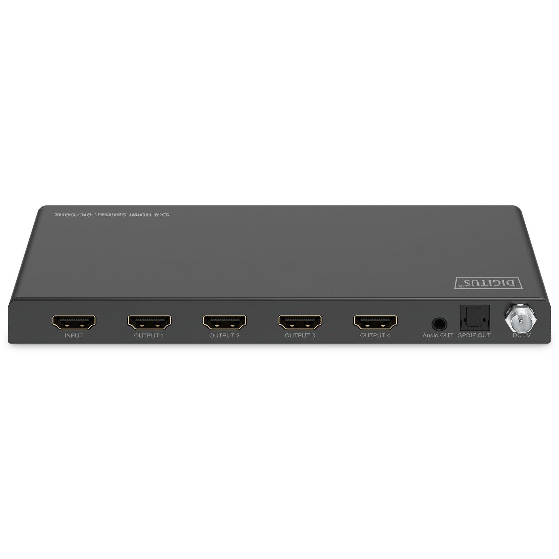 DIGITUS Splitter HDMI 1x4 / 8K/60Hz / Toslink / Stereo / EDID Control - Figura 3