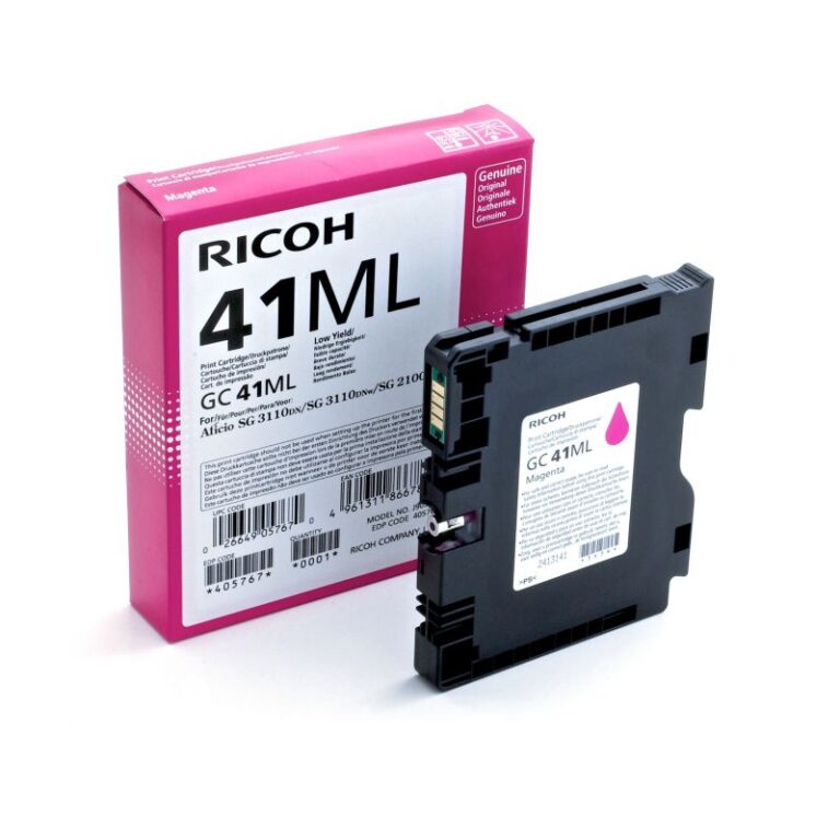 INK Ricoh GC41ML Ink Cartridge Original (Part No. 405767) /Up to 600 Pages