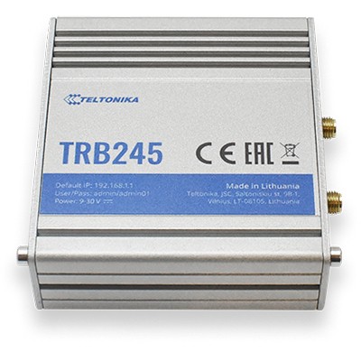 Ruter Teltonika TRB245 / Dual SIM / LTE / Industrial - Figura 2
