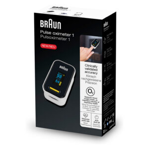 Matës i oksigjenit në gjak Braun Pulse Oximeter YK-81CEU – Zezë/Bardhë 8