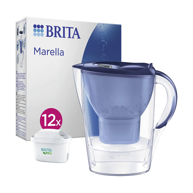 Filtrues uji BRITA Marella / with 12 filters – Blu