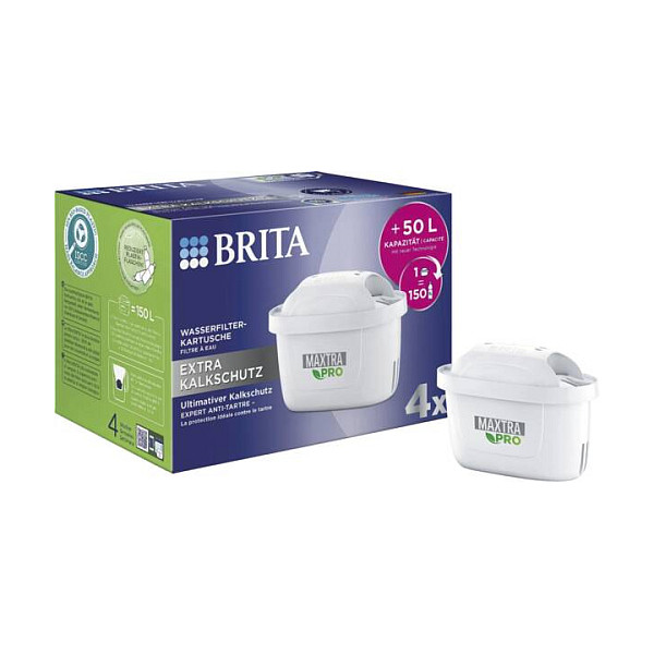 Filtra uji BRITA Maxtra Pro / 4Pack - Bardhë