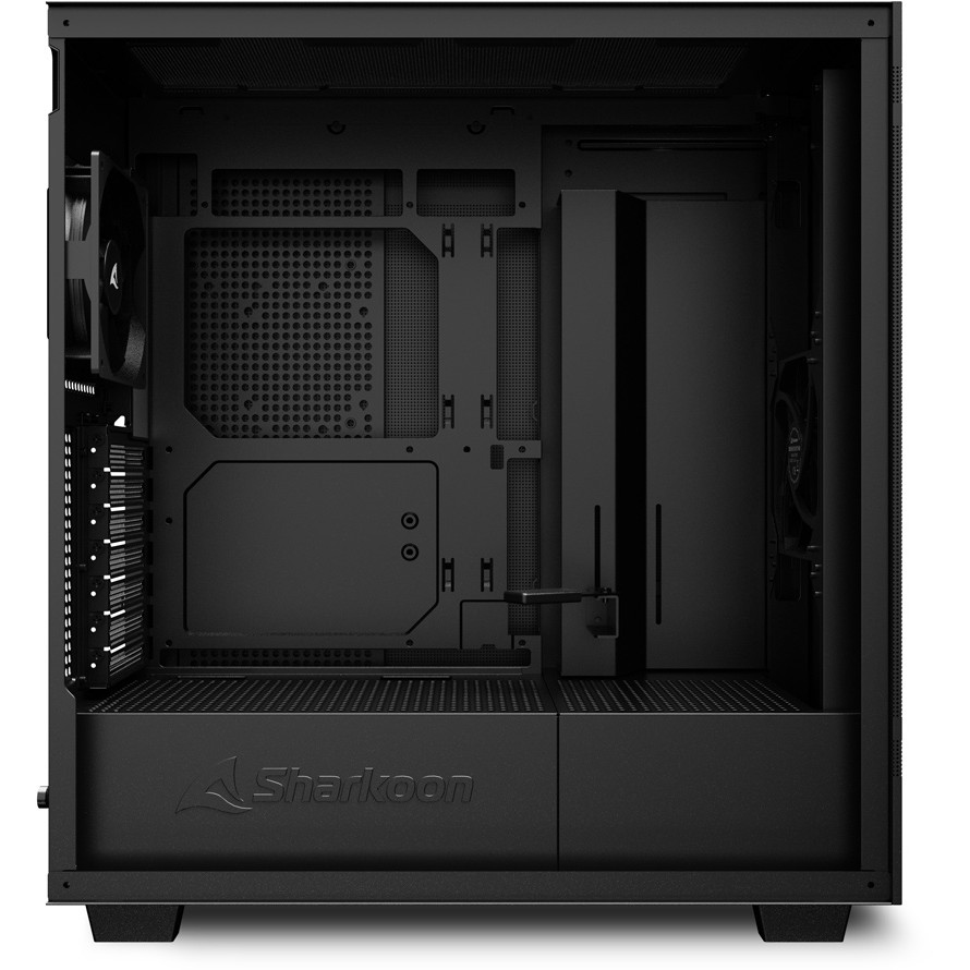 Kasë Midi Sharkoon Rebel C50 – Zezë - Figura 5