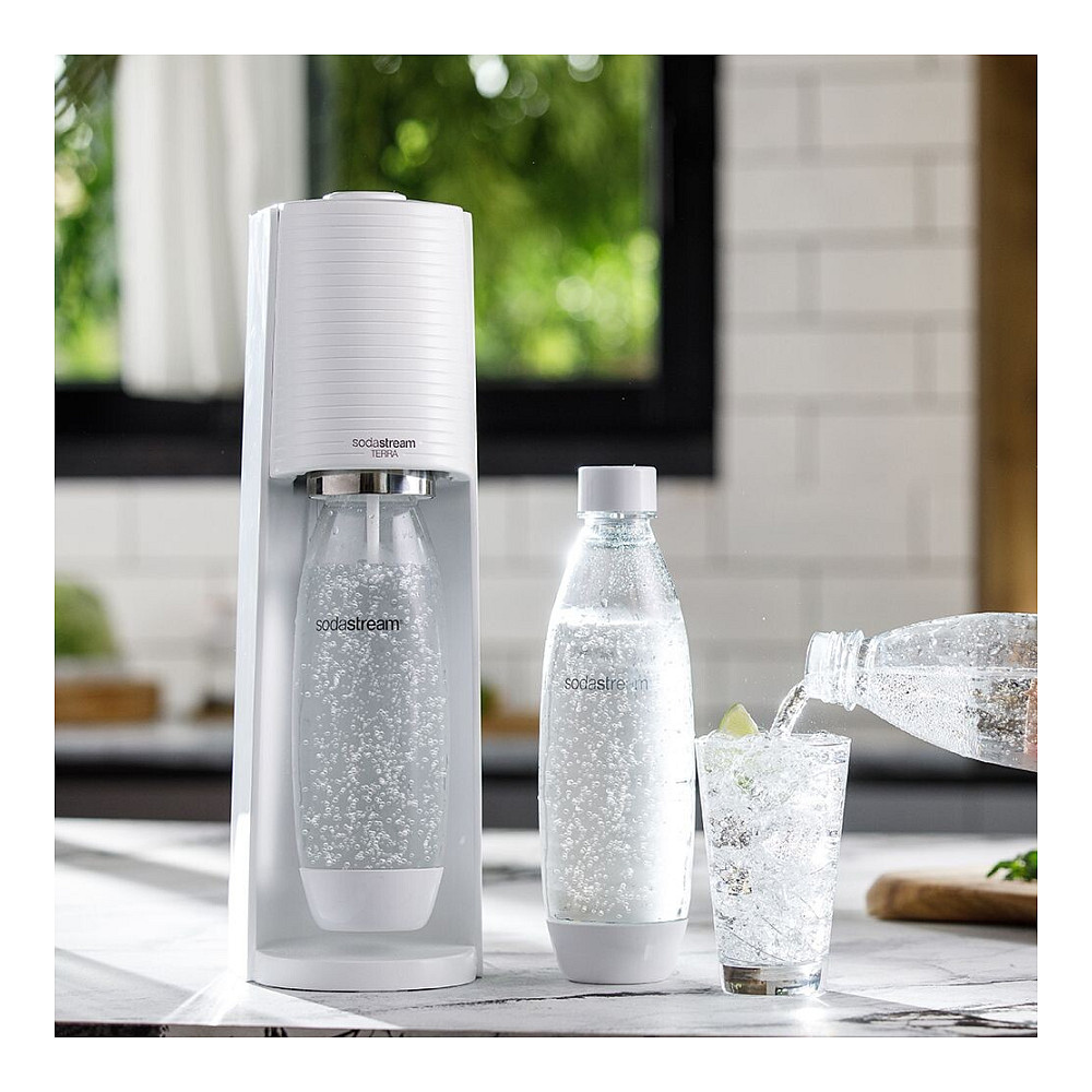 Aparat për ujë me gaz SodaStream Terra - Bardhë - Figura 4