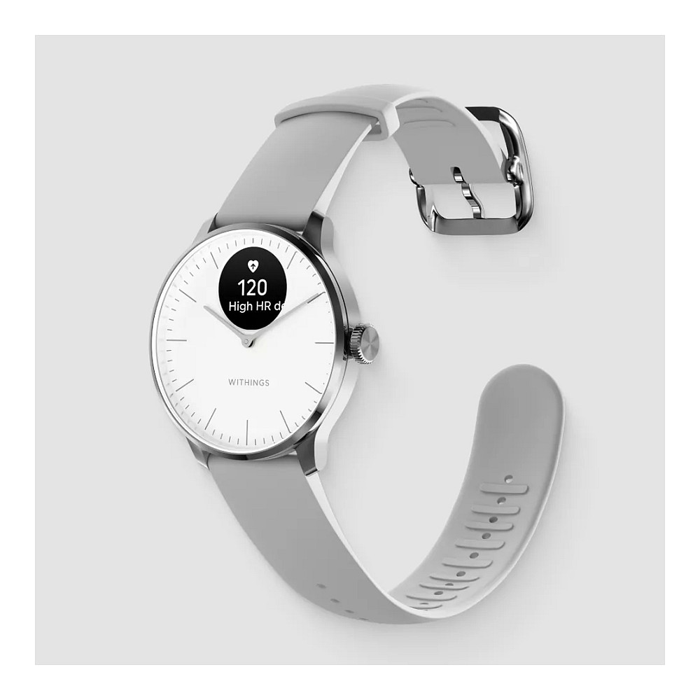 Orë e mençur Withings ScanWatch Light / 37mm - Bardhë