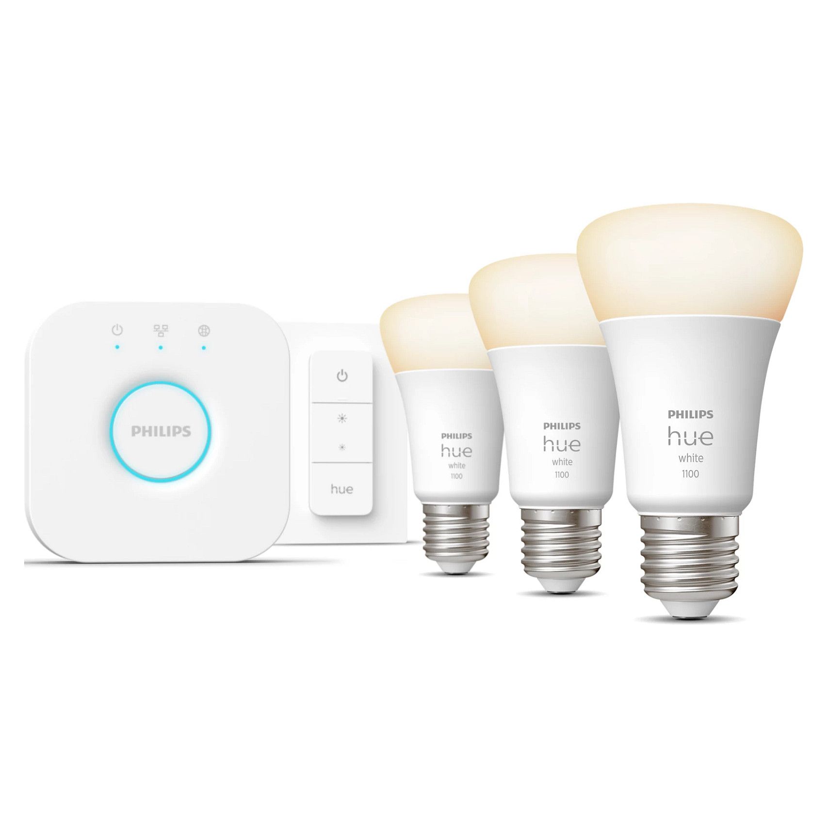 3‑Pack Starter Set Philips Hue White E27 / 3x1050 lumen / 75 W