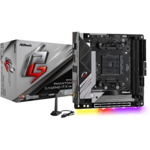 Pllakë Amë MB AMD ASROCK B550 PHANTOM GAMING-ITX/AX (AM4) (D)