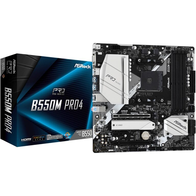 Pllakë Amë AM4 ASRock B550M PRO4 mATX