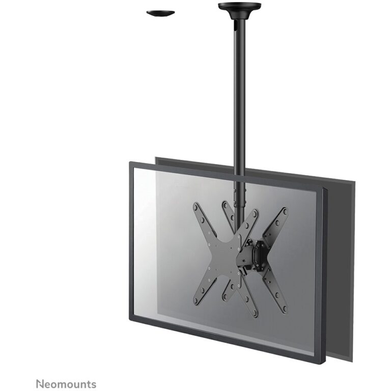 Mbajtëse për TV Double ceiling mount for flat screens/TVs 32' to 75" 2x 50KG Black Neomounts