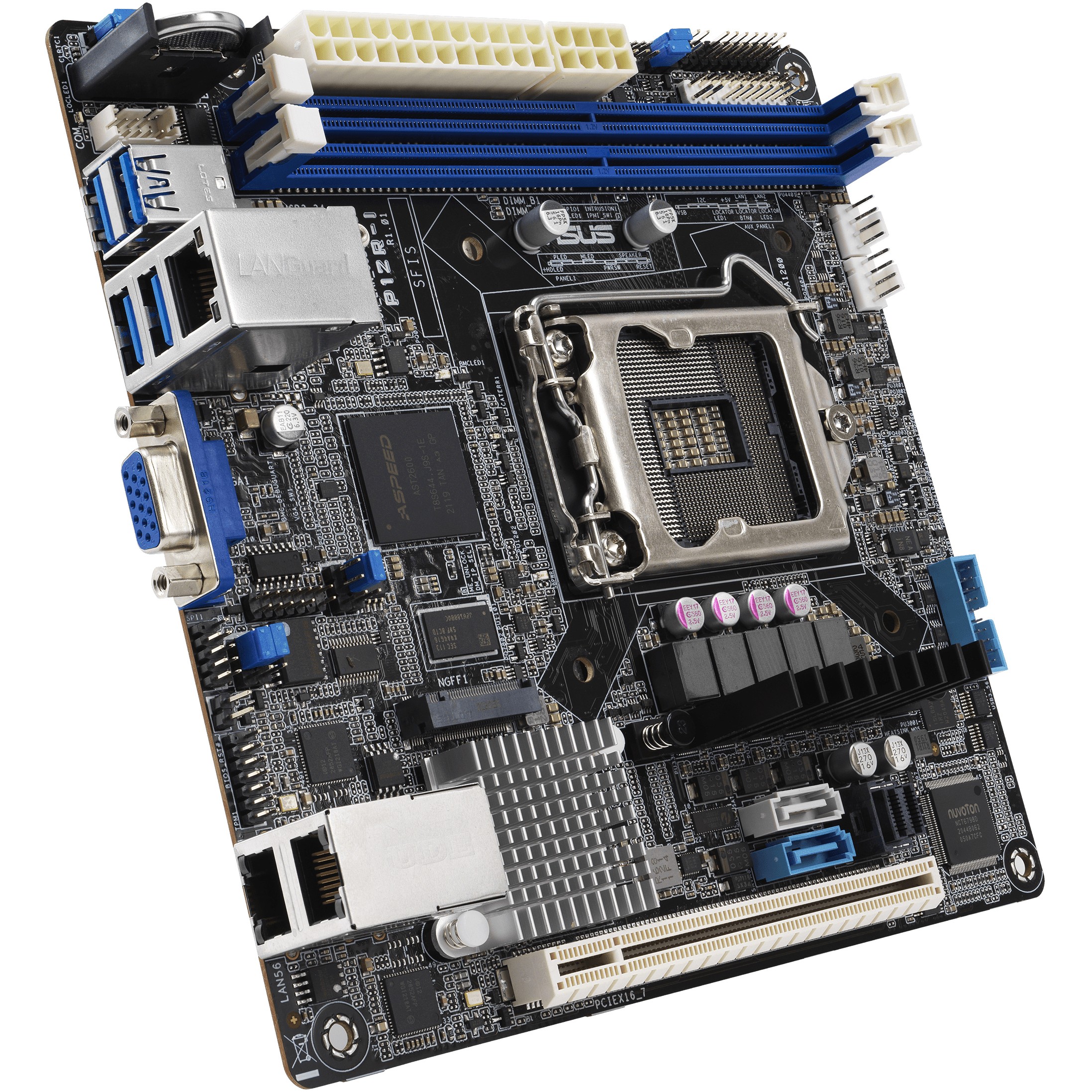 Pllakë amë ASUS P12R-I/ASMB10 mini-ITX 1x LGA 1200 DDR4 2x1G
