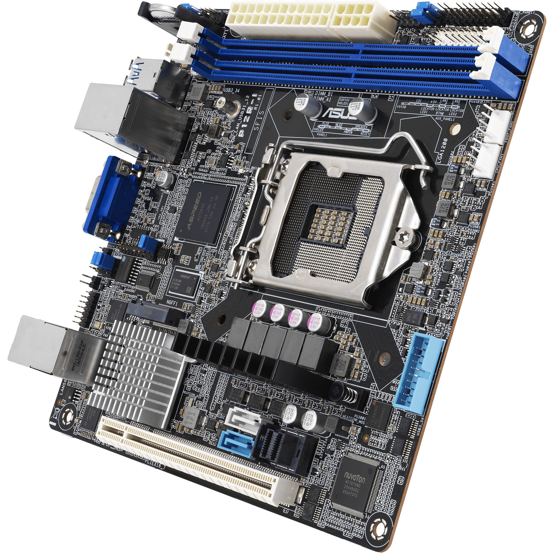 Pllakë amë ASUS P12R-I/ASMB10 mini-ITX 1x LGA 1200 DDR4 2x1G - Figura 5