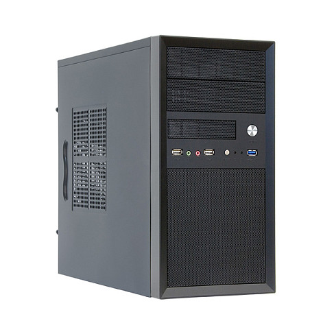 Kasë Mini Tower me Furnizues 350W Chieftec Mesh Serie CT-01B-350GPB – Zezë