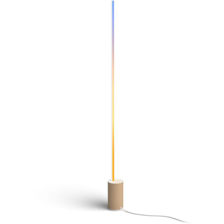 Dritë e mençur Philips Hue Gradient Signe Oak Stehleuchte 1800lm