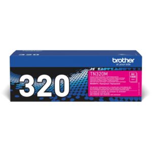 Toner Brother TN-320M Cartridge Original / Up to 1,500 Pages (ISO/IEC 19798 Compliant) - Rozë