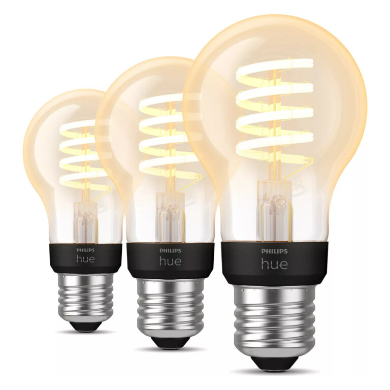 Dritë e Mençur Philips Hue White Ambiance E27 Filament / 3 Copë