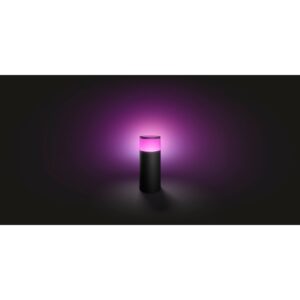 Dritë e mençur Philips Hue White & Color Ambiance Calla Sockelleuchtel Verlängerung e vogël e zezë - Figura 4