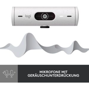 Webcams Logitech Brio 500 - e bardhë