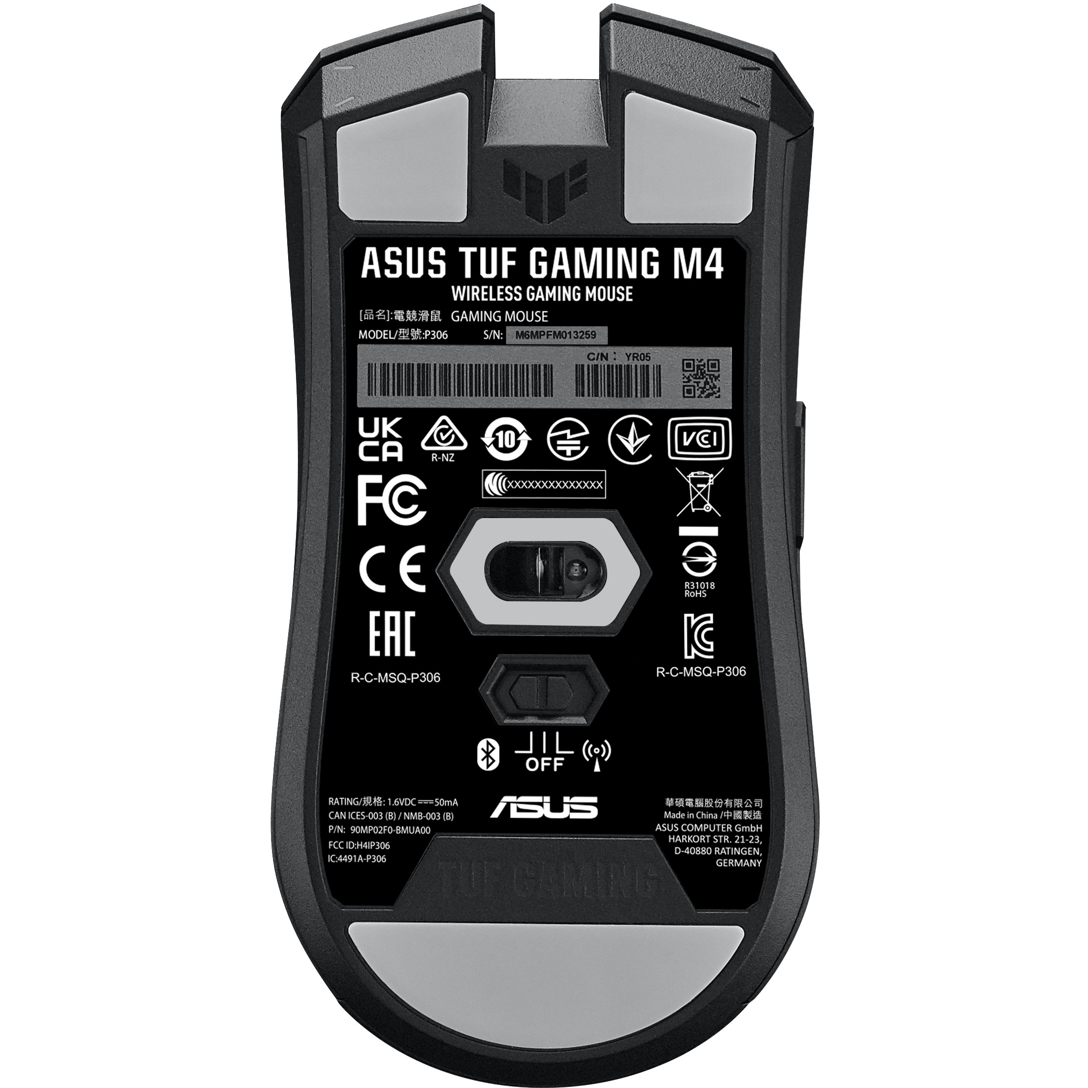 Maus Gaming ASUS TUF Gaming M4 Wireless – Zezë - Figura 2
