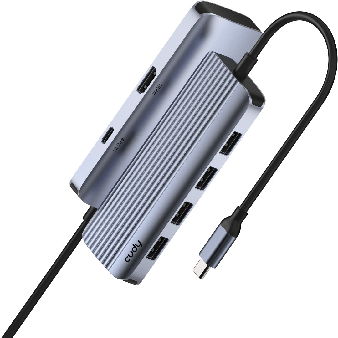 Hub Cudy 6-IN-1 USB-C with 4K HDMI - Figura 2