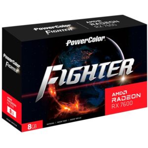 Kartelë Grafike AMD RX 7600 8GB PowerColor Fighter Radeon GDDR6