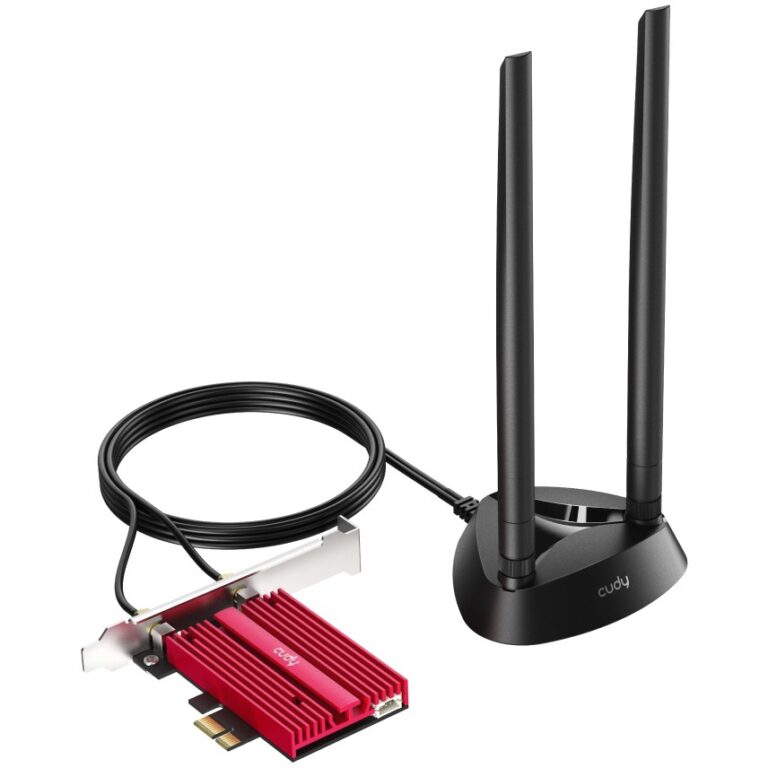 Antena për Rrjet Cudy AX5400 Wi‑Fi 6E PCI‑Express Adapter