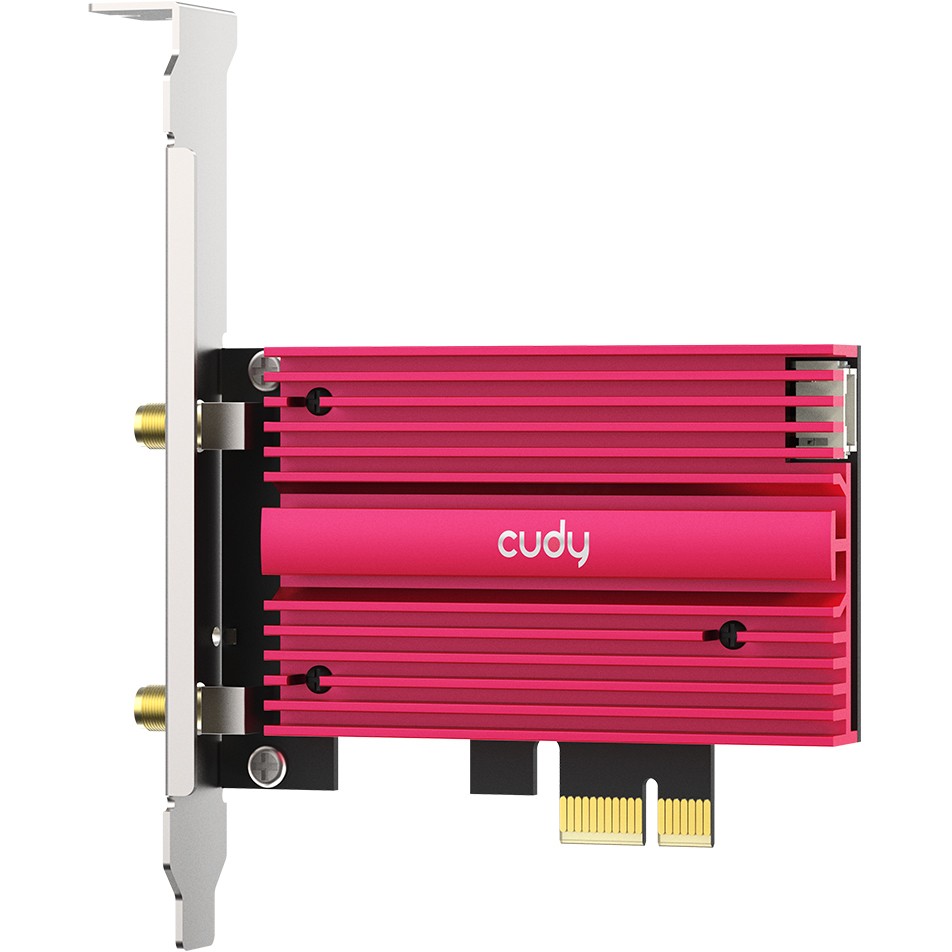 Antena për Rrjet Cudy AX5400 Wi‑Fi 6E PCI‑Express Adapter - Figura 2