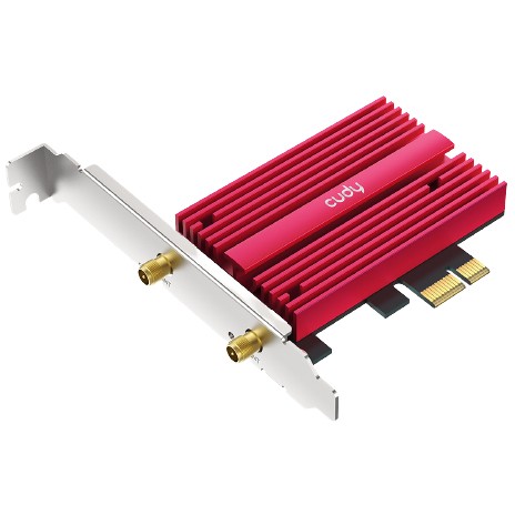 Antena për Rrjet Cudy AX5400 Wi‑Fi 6E PCI‑Express Adapter - Figura 3