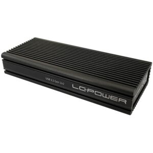 Këllëf për Disqe LC-Power NVMe M.2-SSD USB3.2 Gen2 LC-M2-C-NVME-2X2